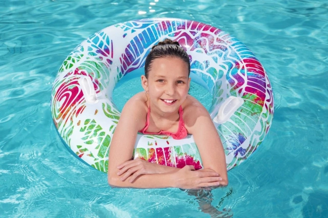Opblaasbare ring 91 cm Bestway blauw