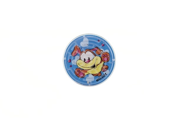 Doolhofpuzzel met bal plastic 7cm