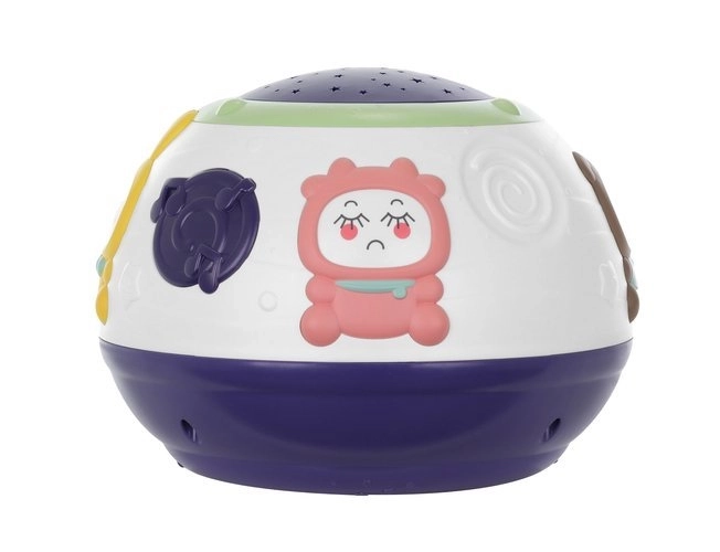 Kinder nacht lampje met projector en muziek