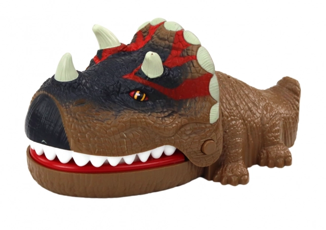Bijtende dinosaurus triceratops
