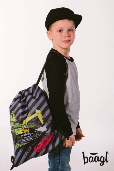 BAAGL SET 3 Ergo Bagr: boekentas, etui, zak