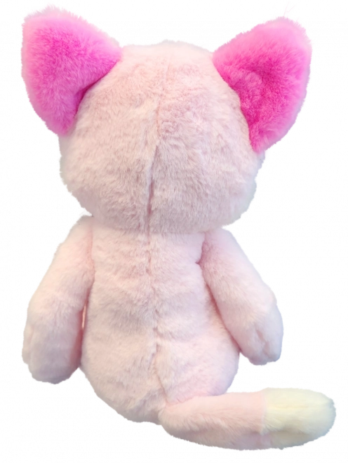 Roze pluchen vos
