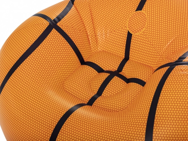 Opblaasbare kinderstoel basketbalbal