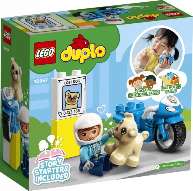 LEGO Duplo 10967 Politie motorfiets