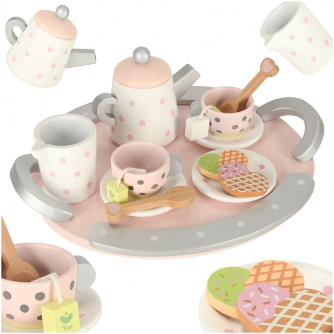 Lulilo houten thee- en koffieset