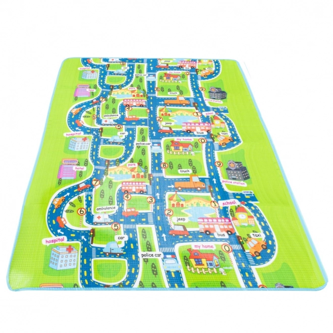 Speelmat van schuim Stad - 160 x 200 cm