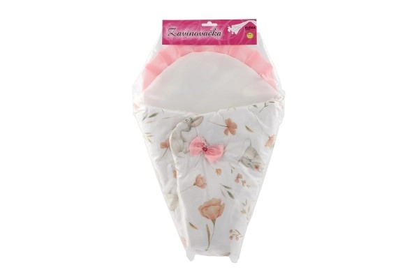 Inbakerdoek voor pop in wieg 45 cm