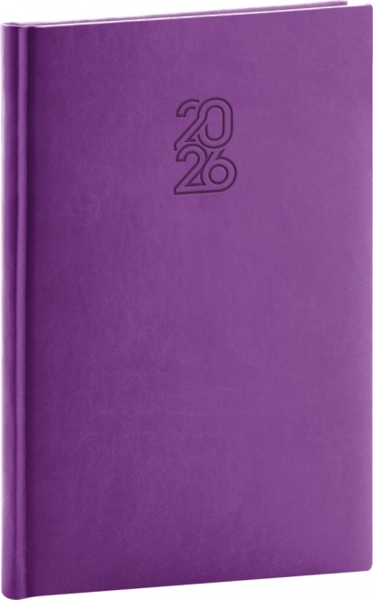 Weekagenda NOTIQUE paars 2026, 15 x 21 cm