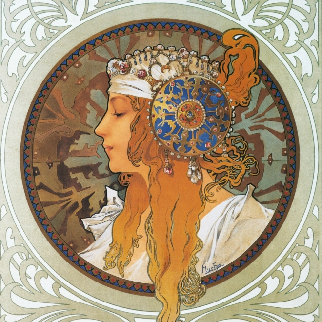 Notitiekalender Alfons Mucha 2026
