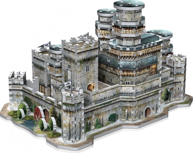 WREBBIT 3D puzzel Game of Thrones: Winterfell 910 stukken