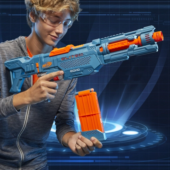 Nerf Pistool Echo CS-10 met accessoires