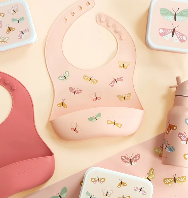 Siliconen baby slabben met vlinderontwerp – Vlinders