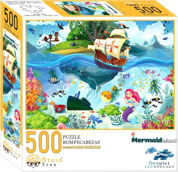 Puzzel Brain Tree Zeemeermin 500 Stukken