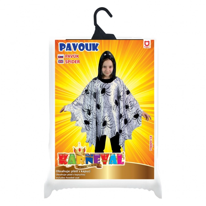 Kinder Halloween-cape 'Spin' met capuchon
