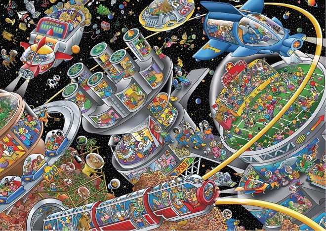 SCHMIDT puzzel Ruimtekolonie – 1000 stukjes