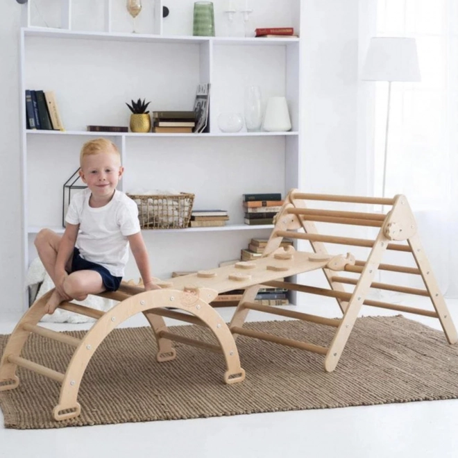 Montessori houten klimrek Pikler