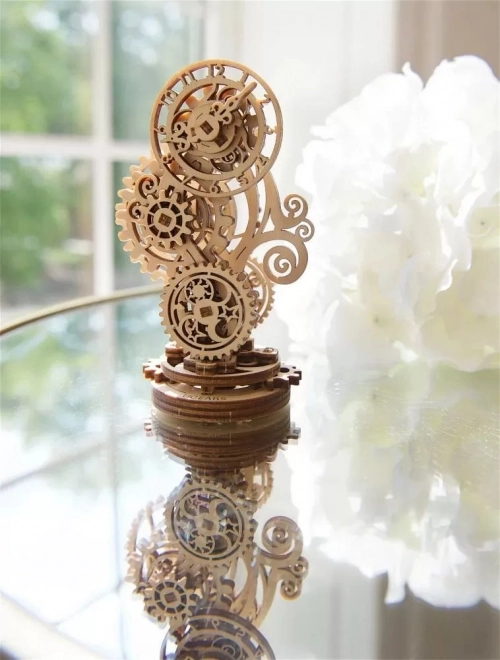 Ugears 3D houten mechanische puzzel Steampunk klok