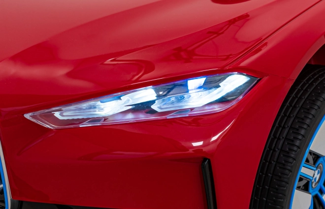 Kinderauto op batterij BMW i4 – Rood