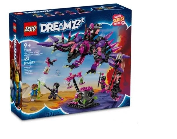 LEGO® DREAMZzz™ 71483 Nooitheks en haar nachtmerrenschepsels