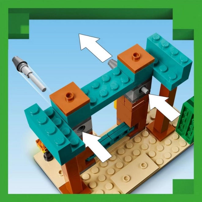 Lego Minecraft Zandpatrouille
