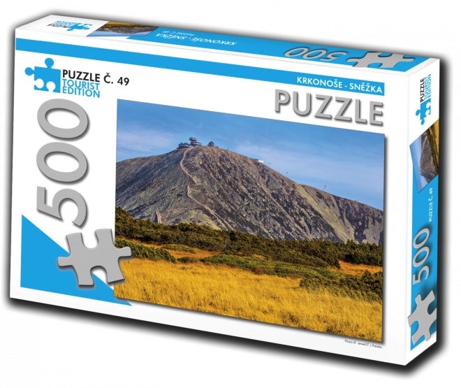 Tourist Edition puzzel Reuzengebergte, Sněžka 500 stukjes