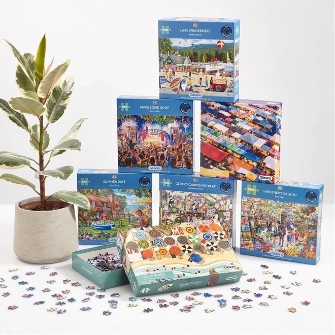 GIBSONS Puzzel Zomerdagen 1000 stukjes