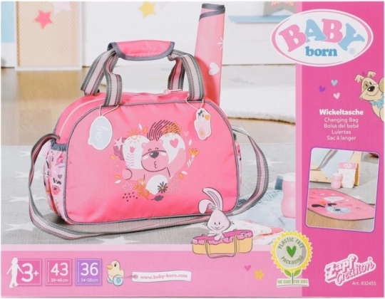 BABY born luiertas met verschoonmat en accessoires
