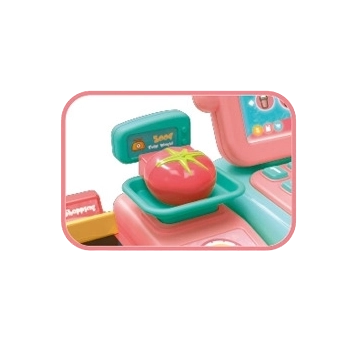 Kinderkassa Woopie met scanner en accessoires