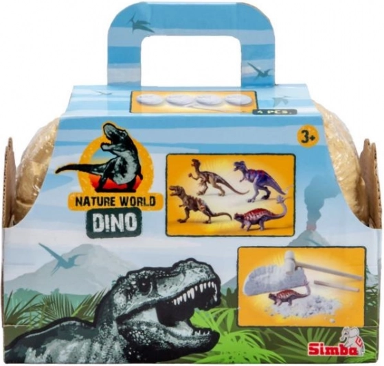 Set voor het opgraven van dinosauruseieren