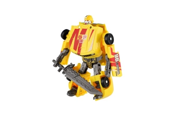 Transformer gele autootje robot