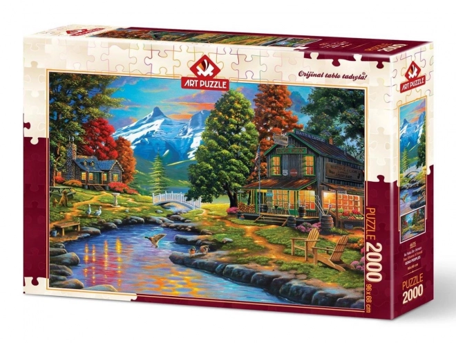 Puzzel Twee Oevers 2000 Stukken