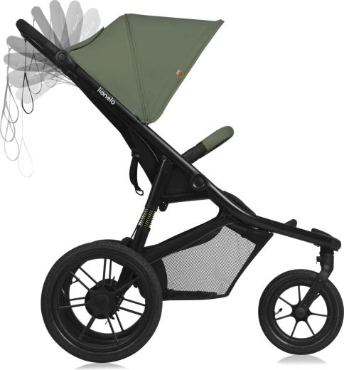 XXL-kap met UPF50+ en magnetisch kijkvenster