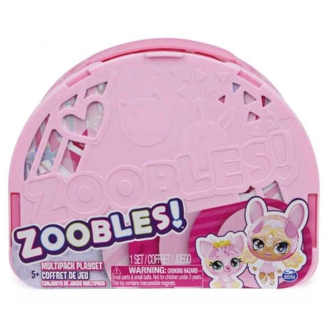 Figuren Zoobles Ballerina en Dieren Multipack
