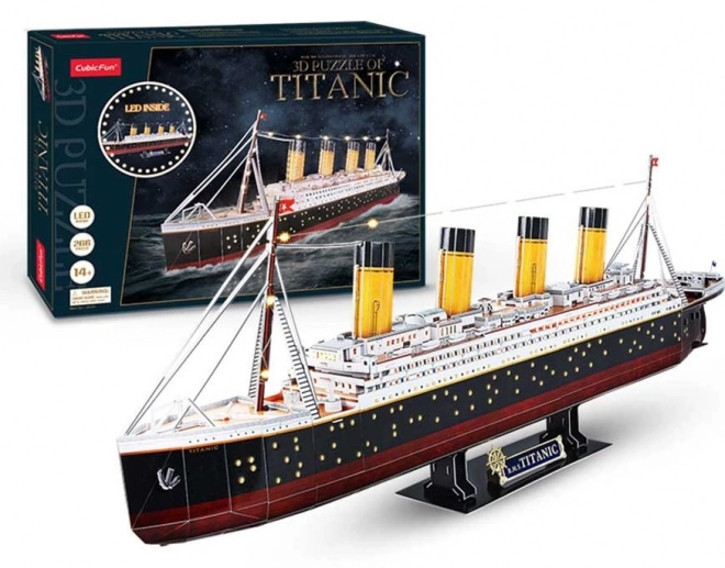 3D LED Puzzel Titanic