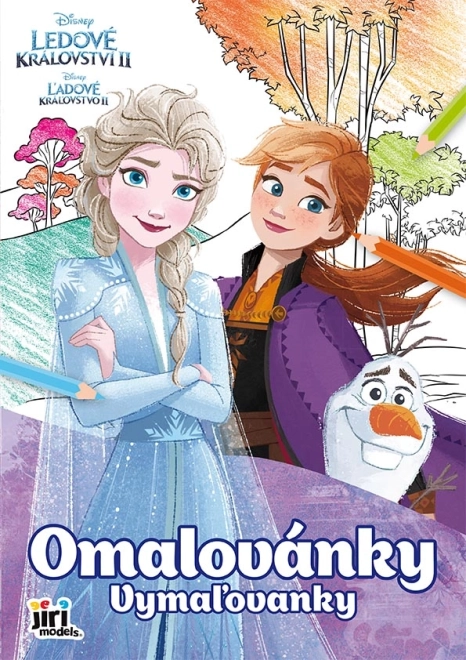 Kleurboek A4 Frozen 2 – Het IJzige Koninkrijk