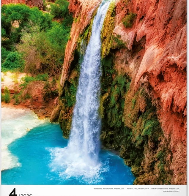 Wandkalender Water 2026