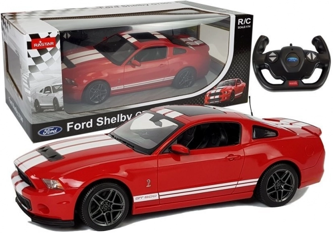Raceauto op afstandsbediening Ford Shelby GT500 1:14 rood