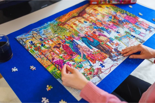 Gibsons Puzzle Gelimiteerde Kersteditie Winterse Wonderwereld 1000 Stukken