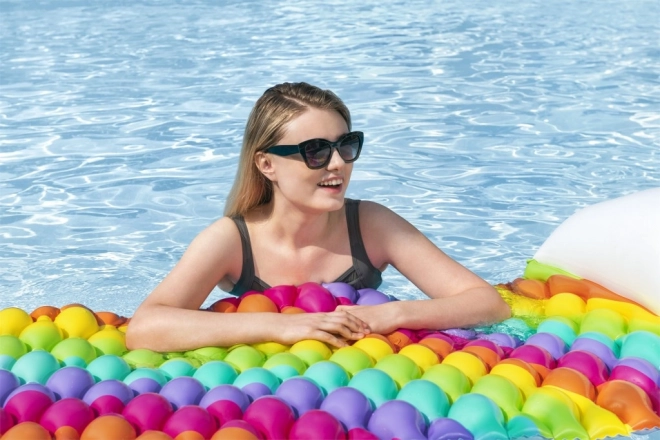 Opblaasbaar luchtbed Regenboog 2,16 m x 80 cm