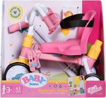 BABY born kind driehoek met duwstang