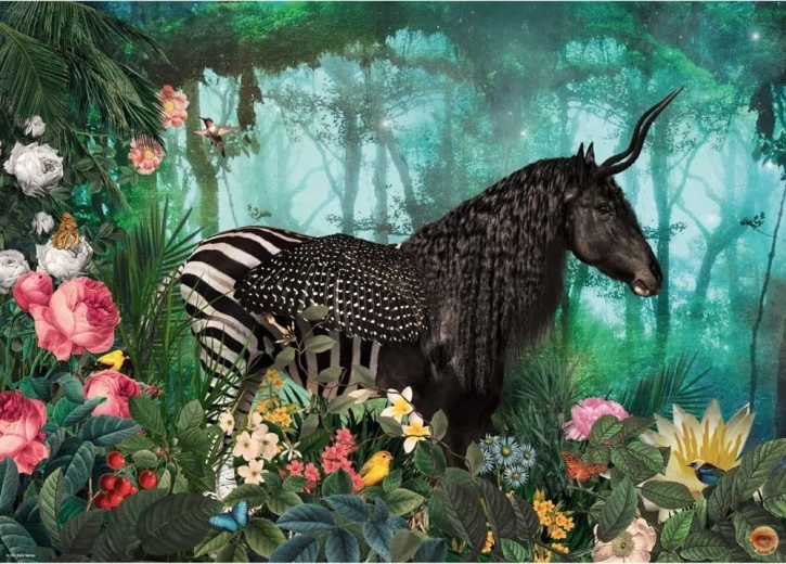 Puzzel 1000 stukjes – Fantastische fauna: Equidae