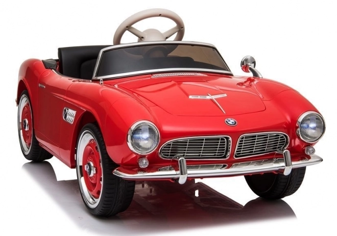 Accu auto BMW Retro rood