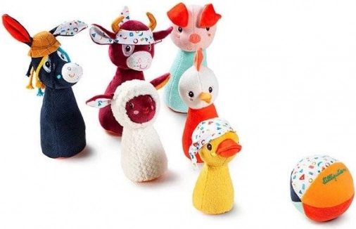Lilliputiens zachte kegels boerderij met belletje 12 m+