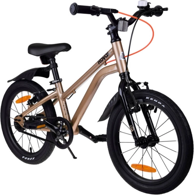 Kinderfiets ROYALBABY Kable Belt 18" licht aluminium frame