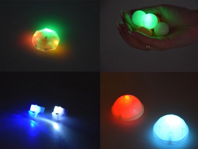 3D magnetische blokken voor kinderen Het bouwen van een lichtgevende knikkerbaan 49 elementen ZA5250