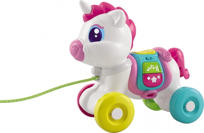 CLEMENTONI BABY Interactieve trekkende eenhoorn