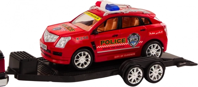 Terreinwagen klaar voor actie
