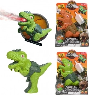 dino stoompistool met licht en geluid, kunststof 13 × 16 cm