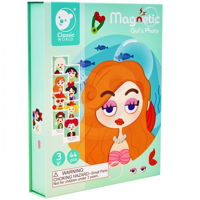Magnetische puzzel Prinses