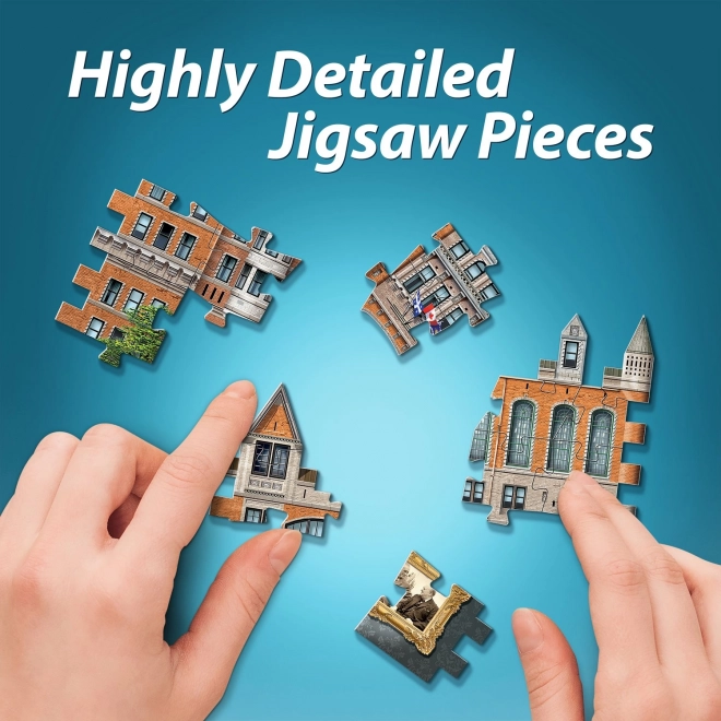 3D puzzel WREBBIT Le Château Frontenac 865 stukjes